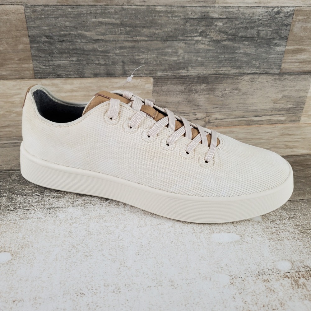 Allbirds Cruiser Mens Shoes Sz 9 Athletic Stony Cream Corduroy Wool Sneakers